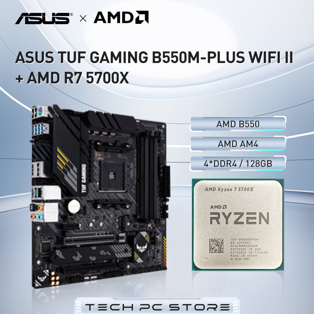X870E Atx Motherboard - AMD 라이젠 7 5700X + ASUS